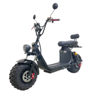 Электроскутер Citycoco GT X7 PRO Черный матовый (2000W) Off Road