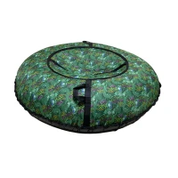 Тюбинг ПОКАТУШКИ D-1,1м зелёное НЛО